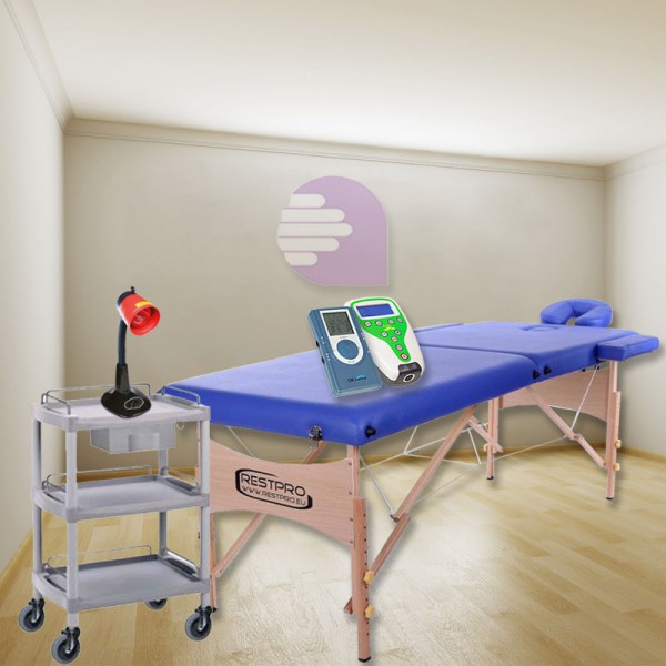 Studio di Fisioterapia Economy New Age ONE: Contiene lettino, magnetoterapia, elettroterapia, ultrasuoni, lampada e carrello